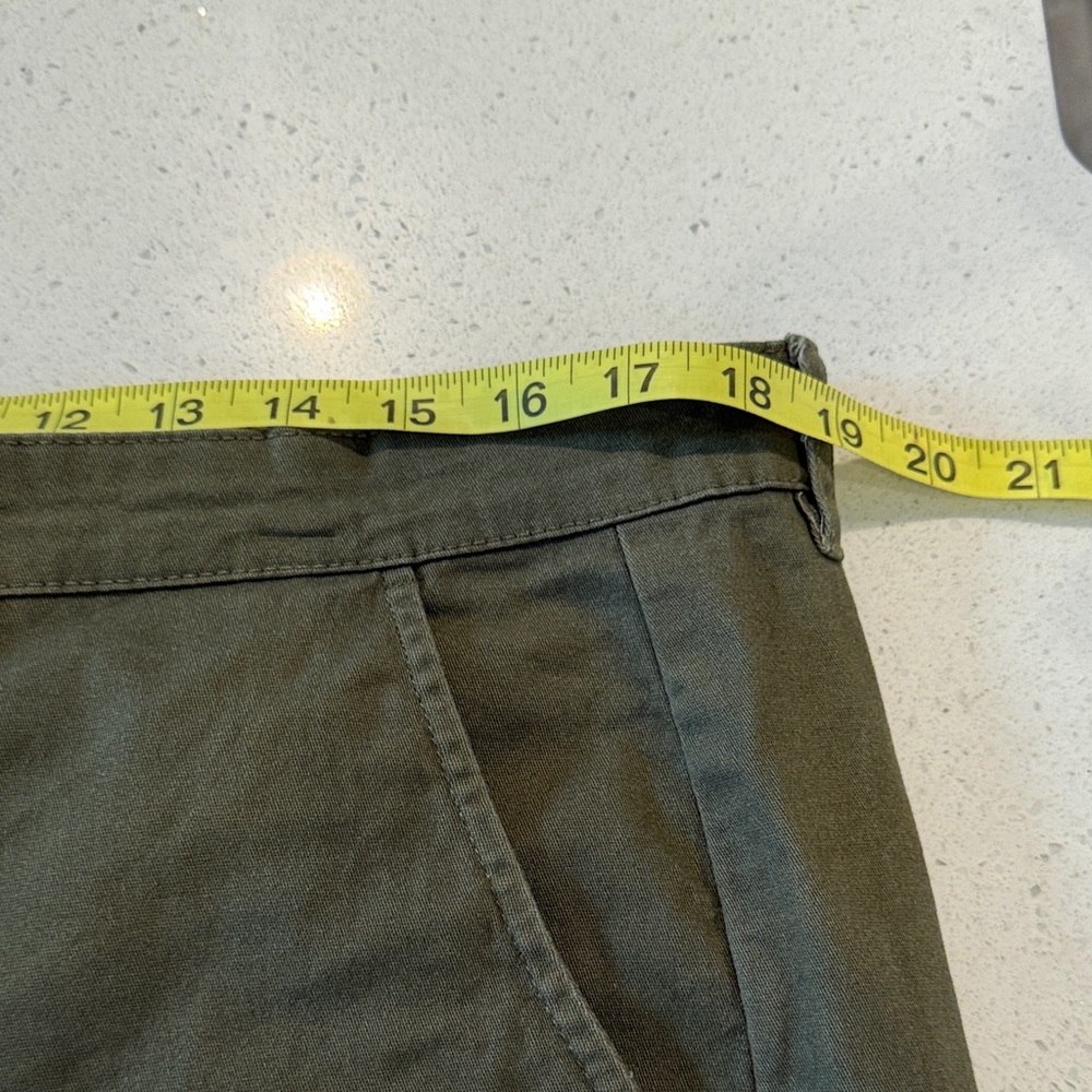 Jachs Men's Khaki Flat Front Shorts - Picture 6 of 7